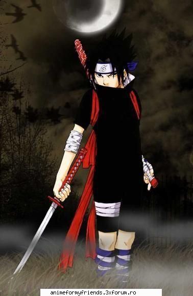 sasuke uchiha este personajul meu masculin favorit!