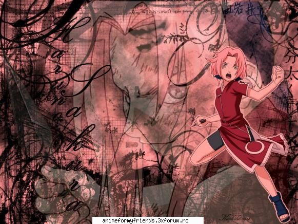 SAKURA HARUNO - aqm pun shi eu poze - ﻻﻻﻻNarutoﻻﻻﻻ