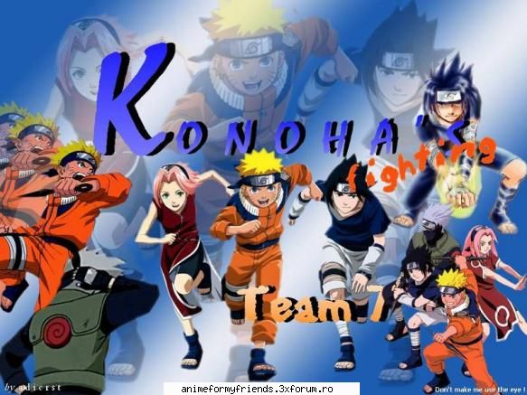 nr 12 team 7~ kakashi's team